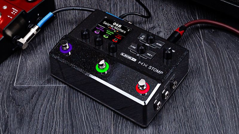 Line 6 HX Stomp - kytarový pedál používající firemní technologií