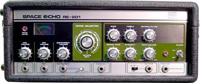 Roland Space Echo Re-201 - historický test 