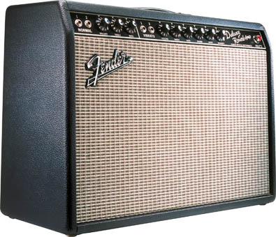 Fender '65 Deluxe Reverb AMP - reedice slavného black face aparátu