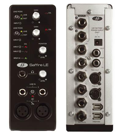 Focusrite Saffire LE - vícekanálový audio interface