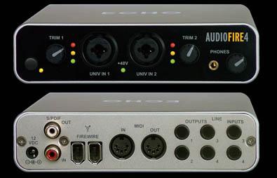 Echo Audio AudioFire 4 - zvuková karta