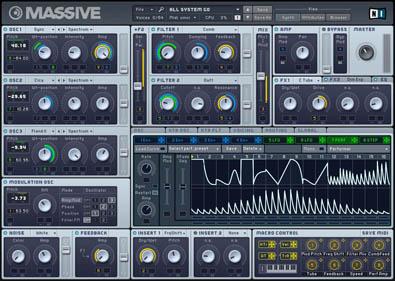 NI Massive - sofwarový wavetable syntezátor