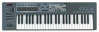 Edirol PCR-500 - klaviatury s MIDI kontrolérem