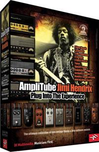 AmpliTube Jimi Hendrix - softwarová simulace kytarových efektů, aparátů a boxů