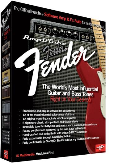 IK Multimedia AmpliTube Fender - plug-ina plná lampáčů