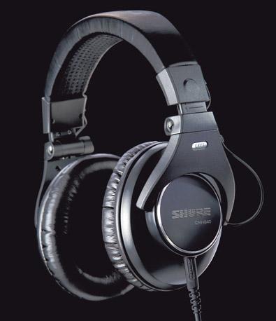 Shure SRH440 a SRH840 - studiová sluchátka