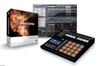 Native Instrument Maschine - groovebox, sekvencer a sampler...