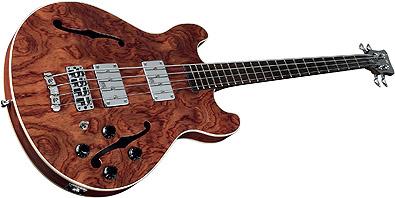 Warwick Star Bass II Bubinga - semiakustická, všestranná luxusní baskytara