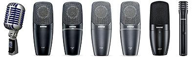 Shure Super 55, PG27 a PG42 a X2u - test mikrofonů