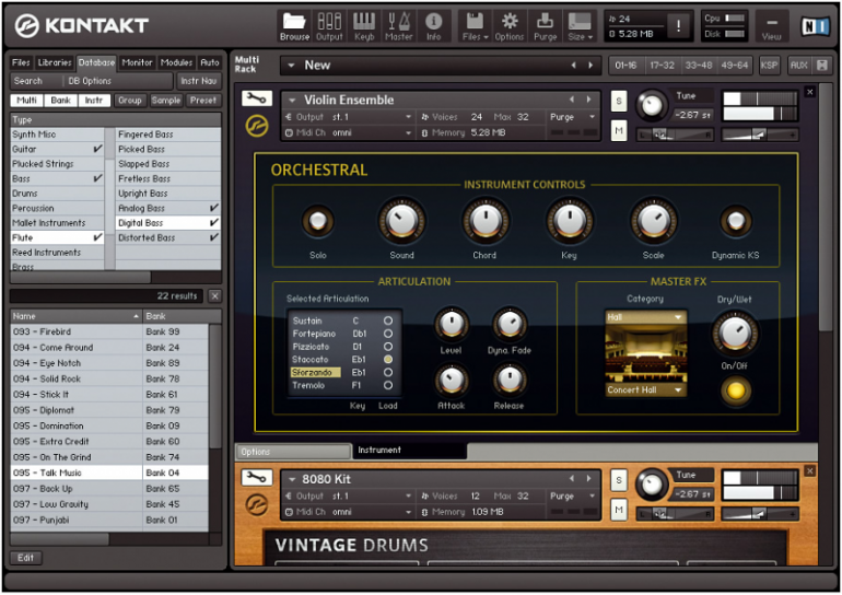 Native Instruments: Beta verze Kontakt 4.2