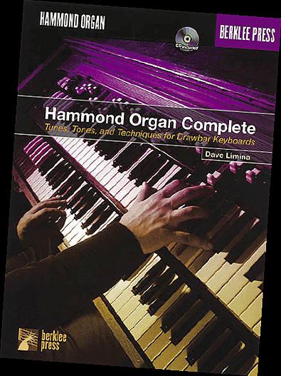 Dave Limina Hammond Organ Complete - přiručka pro hráče na Hammondky
