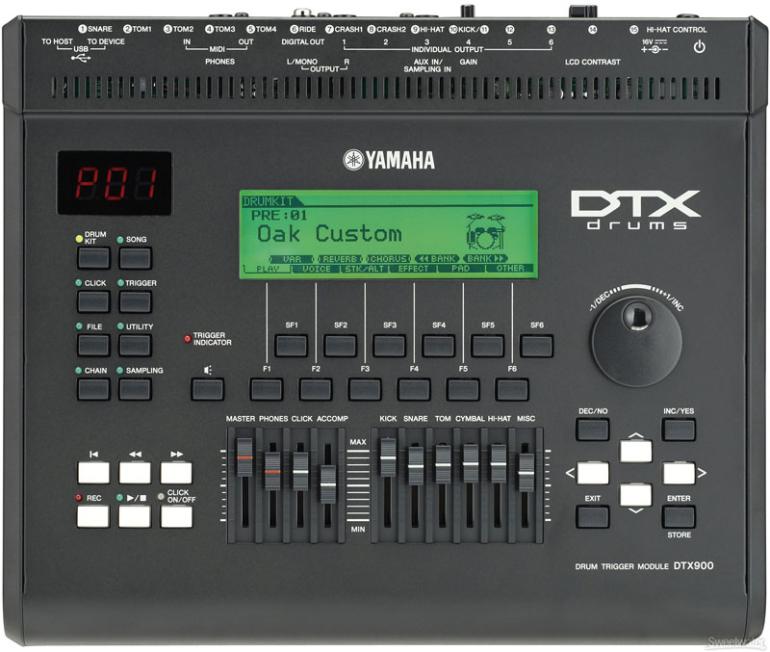 Yamaha DTX900 - elektronický modul