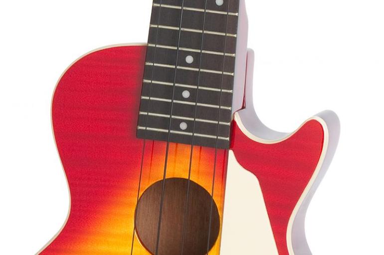 Nové, elektroakustické ukulele, ve stylu Les Paul!: Guitar