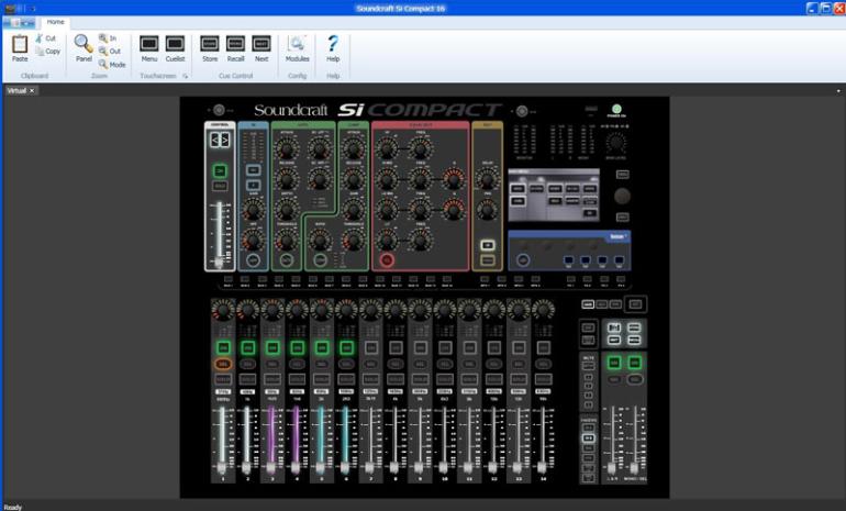 Soundcraft Si Compact 16 - malý digitální mixážní pult