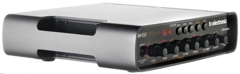TC Electronics Rebel Head 450 (RH450) - zesilovač pro baskytaru digitální koncepce