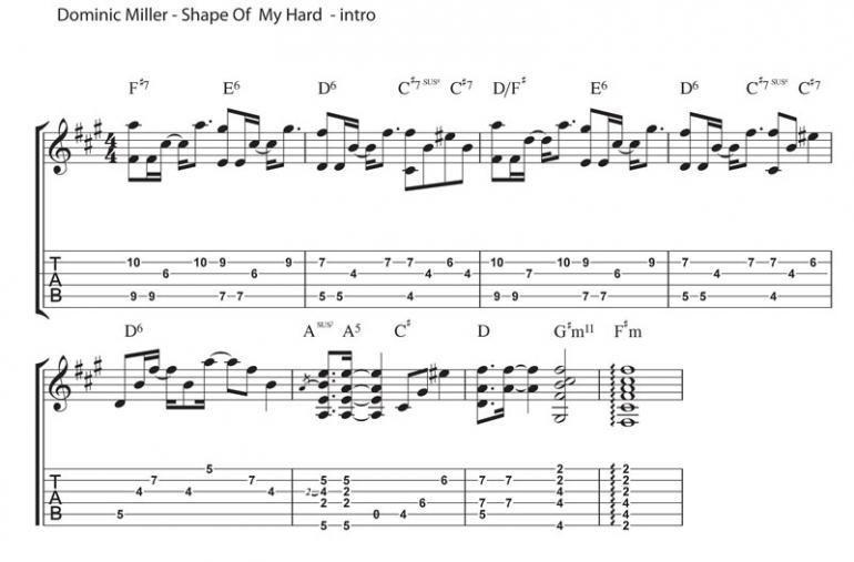 Hudební patologie L - Dominic Miller - Shape of My Heart