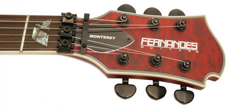 Fernandes Monterey Deluxe Tremolo Sustainer - Les Paul s tremolem Floyd Rose a sustainerem