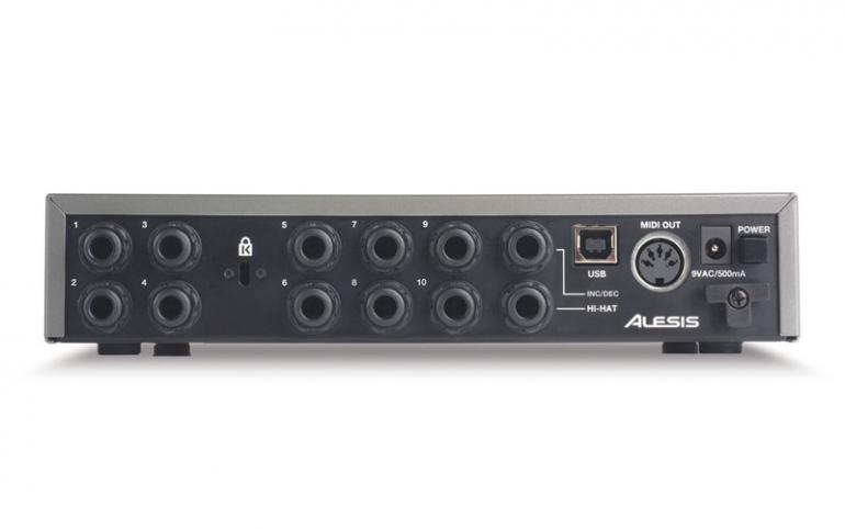 Alesis I/O Trigger - MIDI převodník k připojení elektronických bicích padů