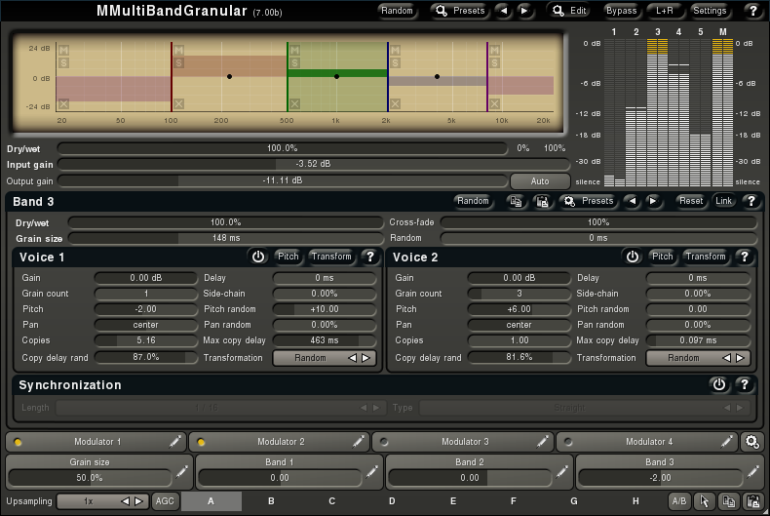 MeldaProduction: MMultiBandGranular