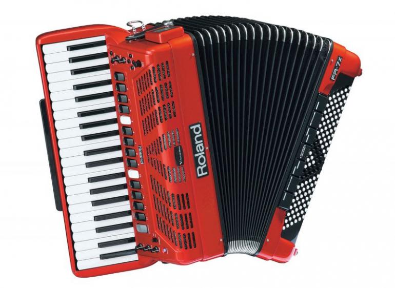 Roland V-Accordion FR-7x - digitální akordeon s modelovaným zvukem