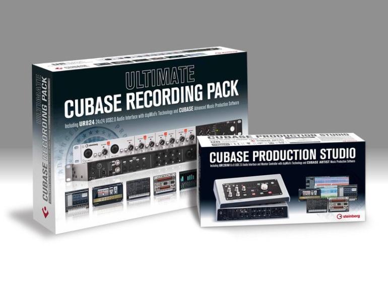 Steinberg: Cubase Recording Pack a Cubase Production Studio