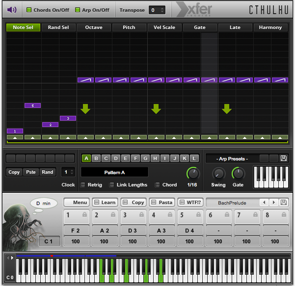 Xfer Records: Cthulu MIDI Processing