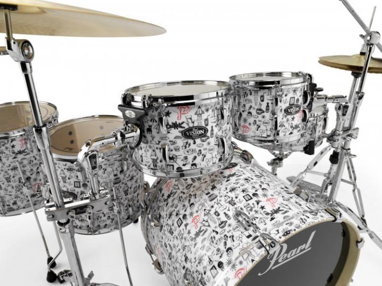 Pearl: limitované edice bicích souprav