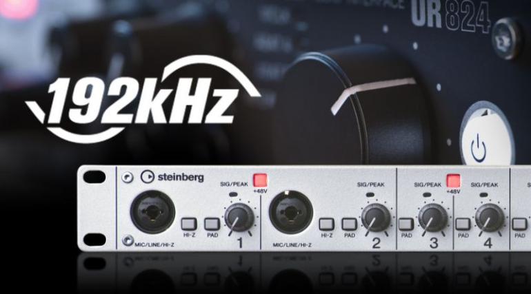 Steinberg: UR824 s podporou 192kHz