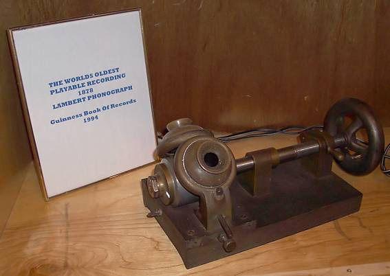 Vývoj záznamových zařízení V - fonograf