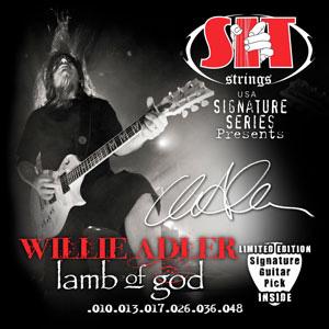 S.I.T. Willie Adler a Zach Myers Signature Series - signované sady strun