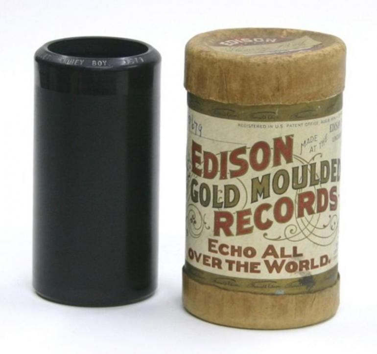 Obrázek Edisonův Gold moulded váleček