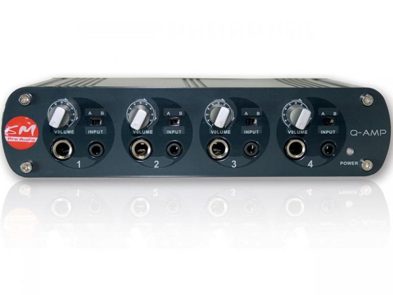 SM Pro Audio Q-Amp a Q-Pre - zesilovač a předzesilovač