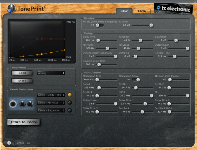 TC Electronic: TonePrint Editor - ovládání TP kytarových pedálů v počítači