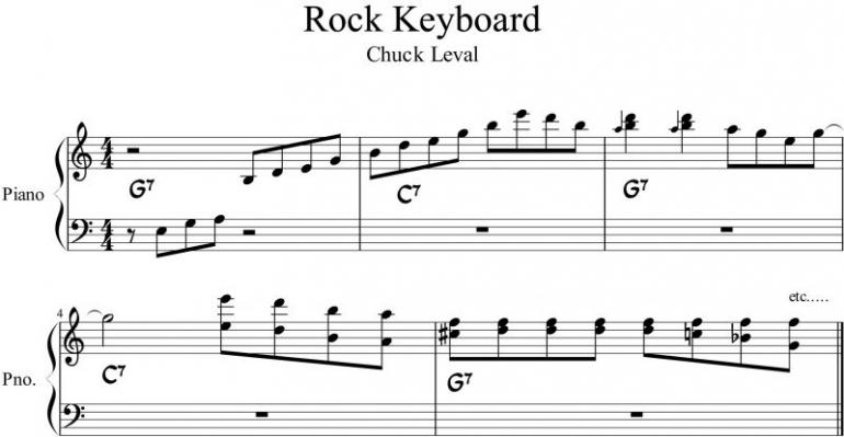 Rockové klávesy IV - Chuck Leavell