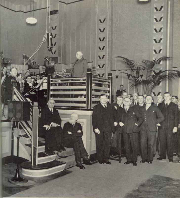 Slavnostní otevření EMI Studios na Abbey Road č. 3 - 12. listopadu 1931