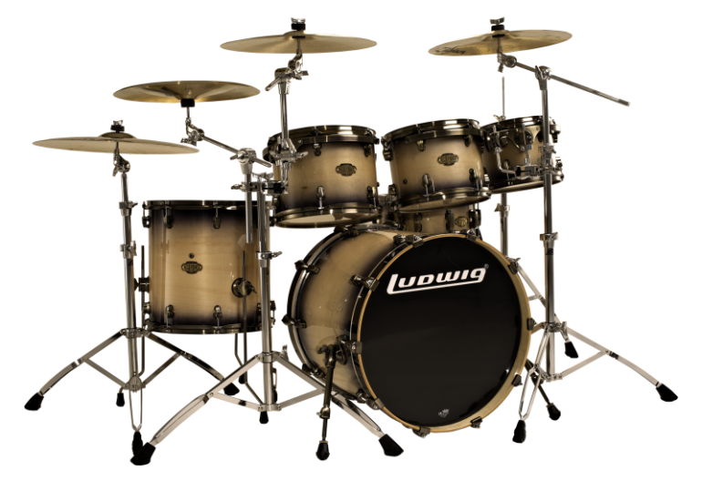 Ludwig Epic LCEP22RX-BB: drum set