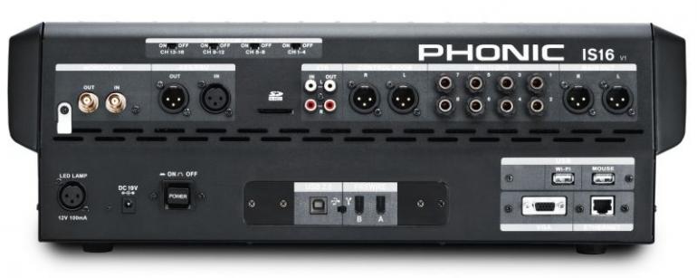 Phonic IS16 - digitální mixážní pult