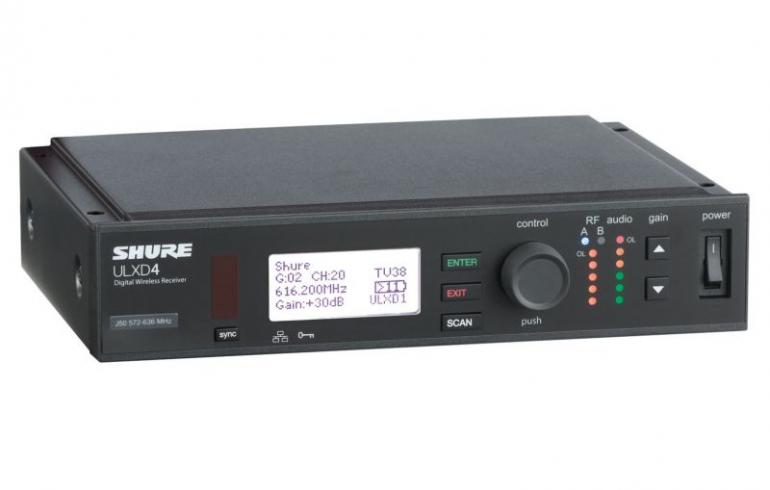 Shure ULXD - bezdrátový systém s digitálním přenosem zvuku