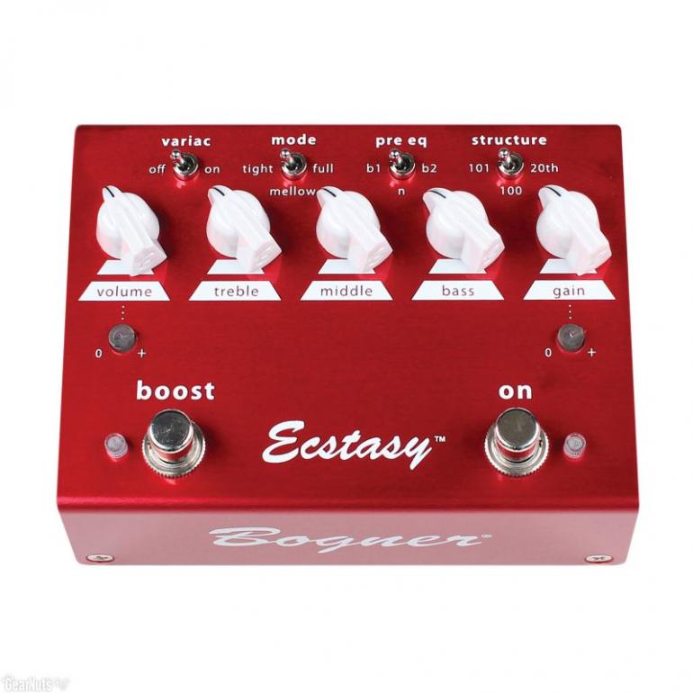 Bogner Uberschall, Ecstasy Red a Ecstacy Blue - kytarové efekty