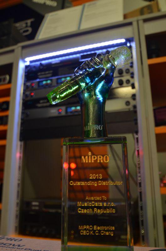 MusicData obdržela od MIPRO cenu Outstanding Distributor