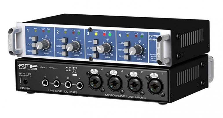 RME QuadMic II - mikrofonní preamp