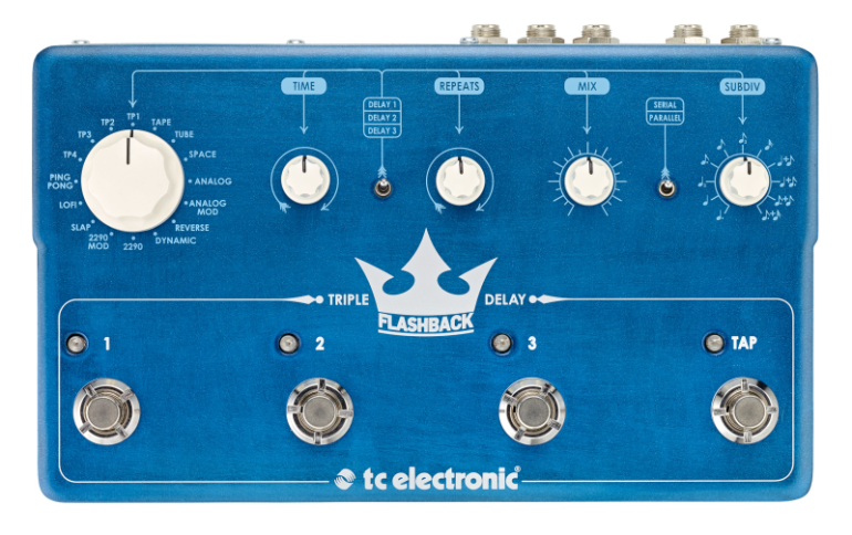 TC Electronic: Flashback Triple Delay - tři echa najednou v jednom pedálu