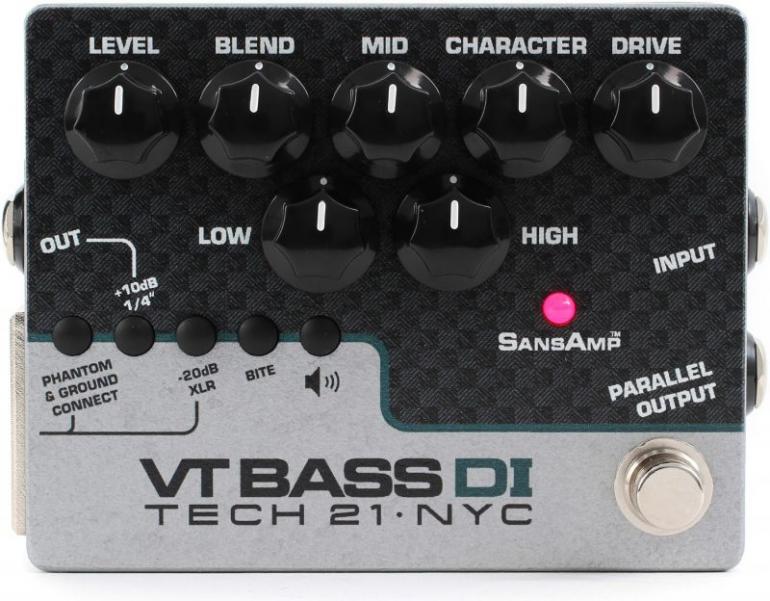 Tech21 VT Bass DI - užitečný baskytarový efekt