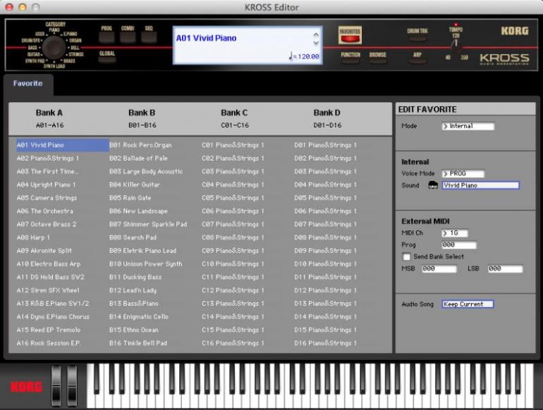 Korg Kross - music workstation