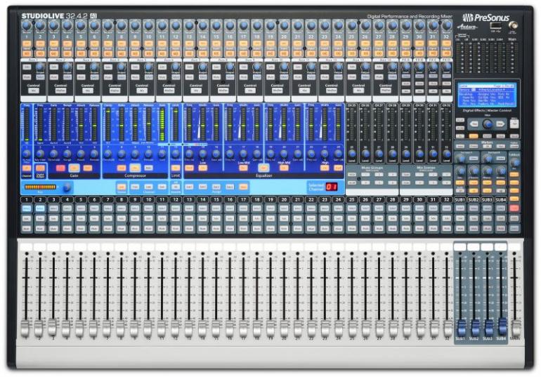 PreSonus StudioLive 32.4.2AI - dvaatřicetikanálový digitální mixážní pult 