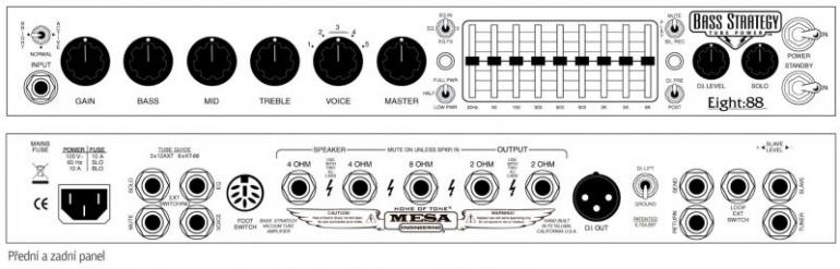 Mesa/Boogie Bass Strategy Eight:88 - celolampový zesilovač pro baskytaru