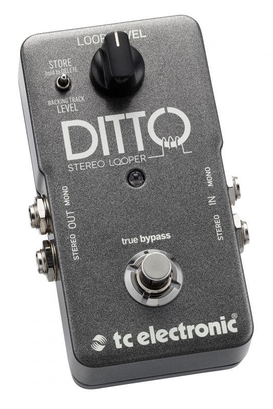 TC Electronic: DITTO Stereo Looper – stereo smyčky pro kytaru a další nástroje