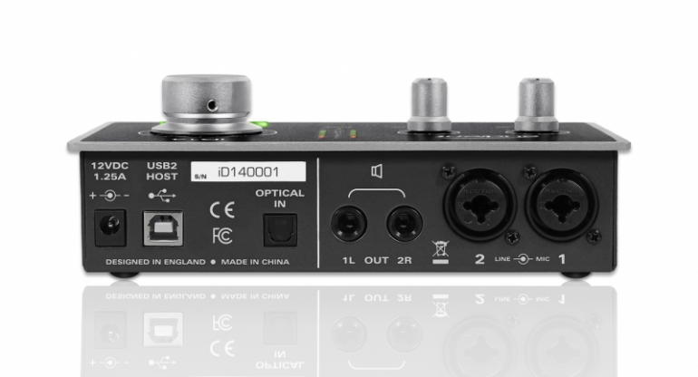 Audient iD14: USB HIGH PERFORMANCE INTERFACE