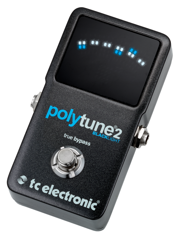 TC Electronic: PolyTune 2 Blacklight – oblíbená ladička v cool verzi