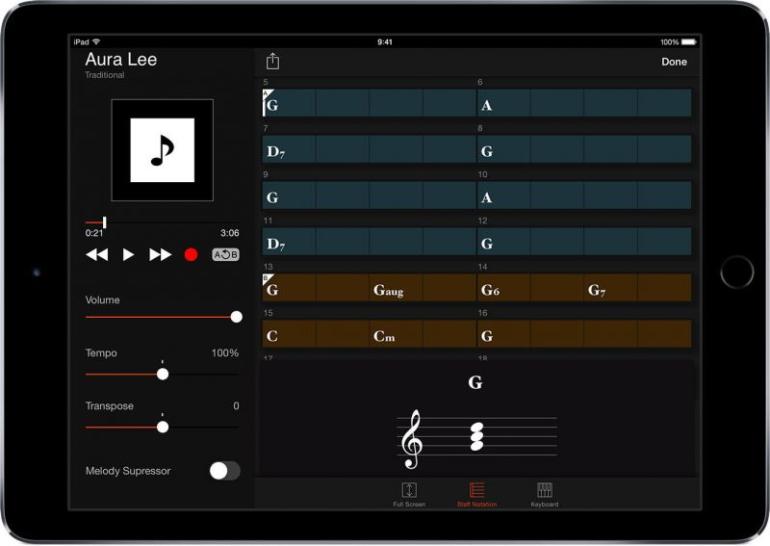 Yamaha: Chord Tracker